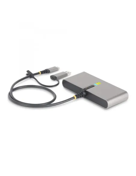 StarTech.com Hub USB-C a 2 porte con Ethernet e RS-232, dongle USB-C