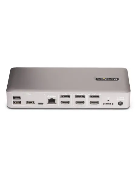 StarTech.com Docking Station USB4 per Tre Monitor, Dock USB-C Multi