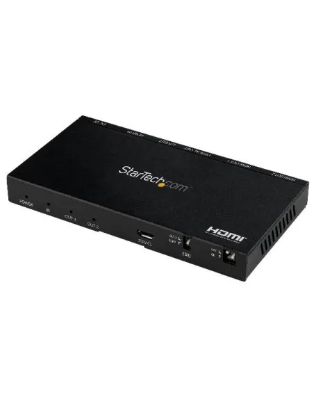 StarTech.com Sdoppiatore Splitter HDMI a 2 porte - 4K 60Hz con scaler