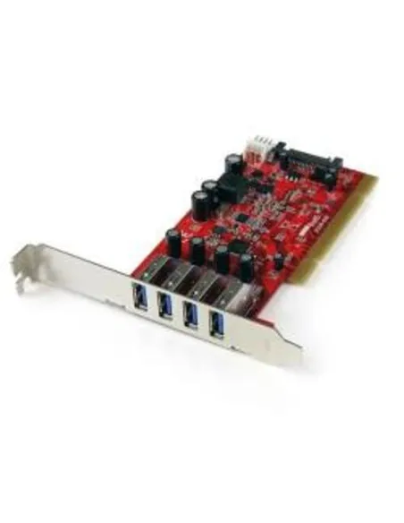 StarTech.com Scheda Pci con 4 porte USB 3.0 (5Gbps) SuperSpeed con