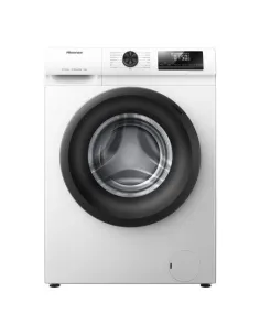 Lavatrice Hisense 20010062 SERIE WF WFQP8014EVM Steam Mix White e Blac