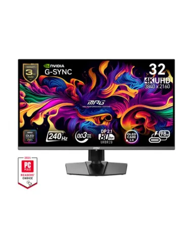 MSI MPG 322URX QD-OLED Monitor PC 80 cm (31.5") 3840 x 2160 Pixel 4K
