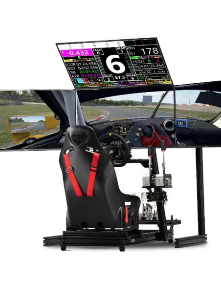 Next Level Racing ELITE Quad Monitor Stand - schwarz