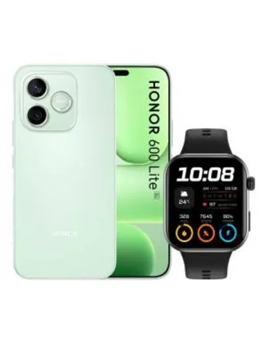 Honor 600 Lite 8+256GB 6.6"5G Sprout Green DS + Watch 2i ITA