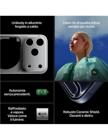 Apple iPhone 17 Pro 256GB 6,3" Cosmic Orange ITA MG8H4QL/A