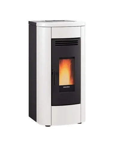 Stufa pellet Extraflame 1297102 KLAUDIA AD Evo White