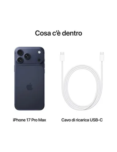 Apple iPhone 17 Pro Max 256GB 6,9" Deep Blue ITA MFYP4QL/A