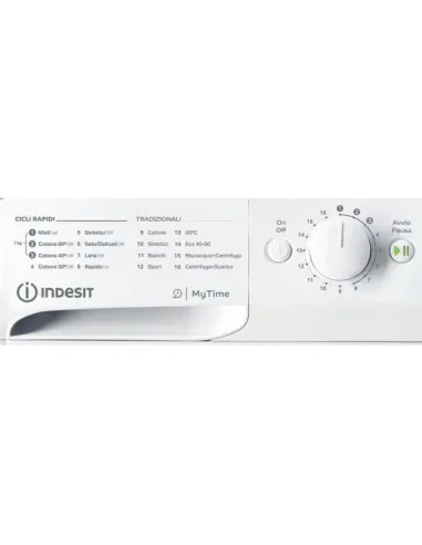 Indesit Lavatrice a libera installazione MTWC 71296 W IT - MTWC 71296