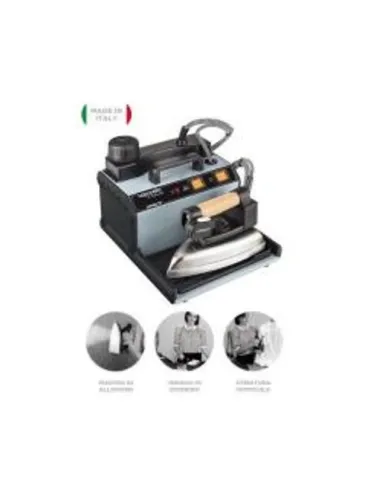Polti Vaporella 2H Professional 1750 W 1,3 L Alluminio Nero, Grigio