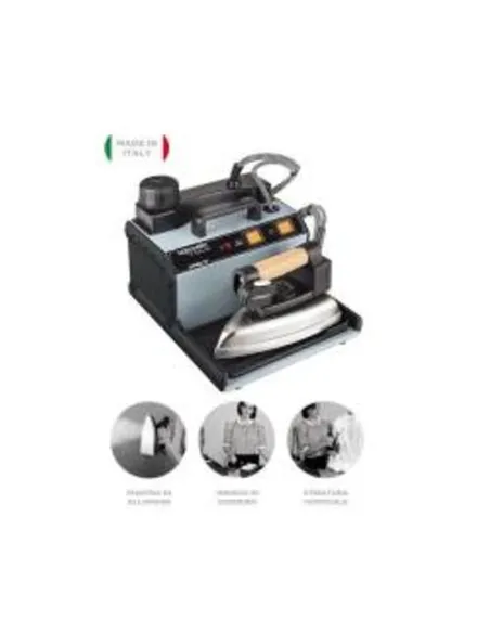 Polti Vaporella 2H Professional 1750 W 1,3 L Alluminio Nero, Grigio
