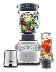 Sage the Super Q 2 L Frullatore da tavolo 2400 W Nero, Acciaio inox 2