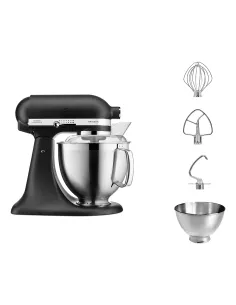 KitchenAid ARTISAN 5KSM185PS Sbattitore con base 300 W Nero 2