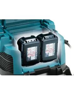 Makita DVC150LZ aspiracenere 15 L Blu, Bianco 2