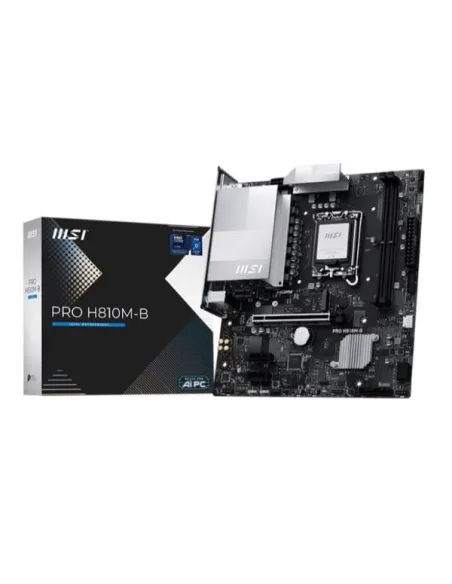 MSI PRO H810M-B scheda madre Intel H810 LGA 1851 (Socket V1) micro ATX