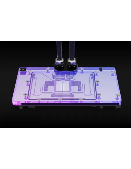 Aquatuning GmbH 1023407 Scheda grafica Kit di raffreddamento a liquido Nero, Trasparente 1 pz