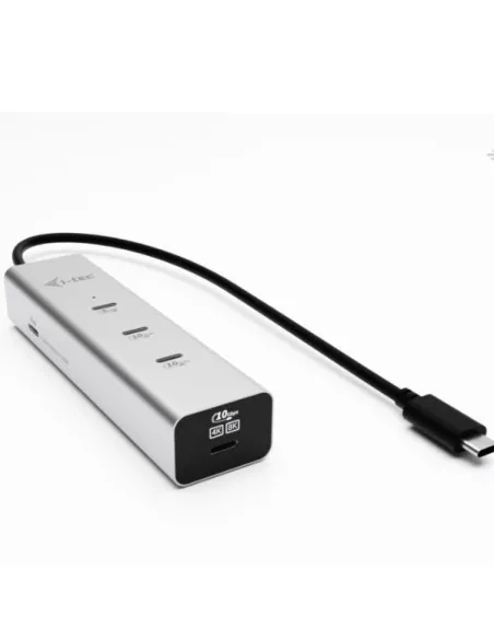 i-tec Metal USB-C Charging HUB 5port with USB-C video 8K + Power