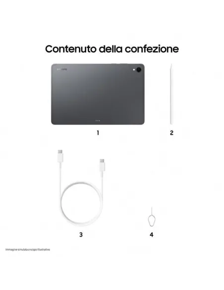 Samsung Galaxy Tab S11, Tablet AI, Wi-Fi, Design Leggero, Strumenti