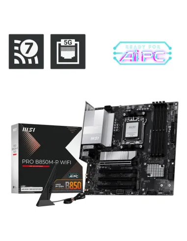 MSI PRO B850M-P WIFI scheda madre AMD B850 Socket AM5 micro ATX
