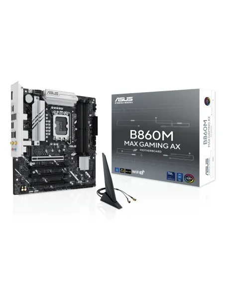 ASUS B860M MAX GAMING AX Intel B860 LGA 1851 (Socket V1) micro ATX