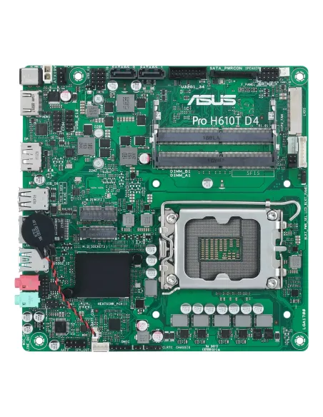 ASUS Pro H610T D4-CSM Intel H610 LGA 1700 Thin Mini ITX