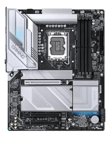GIGABYTE B860 GAMING X WIFI6E Scheda madre - CPU Intel Core Ultra, VRM a 12+1+2+1 fasi, fino a 9066MHz DDR5, 1xPCIe 5.0 +