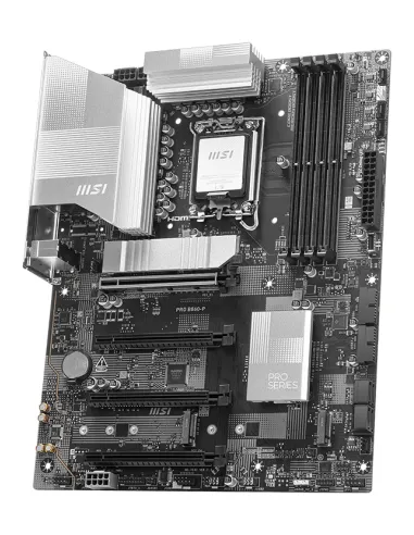 MSI PRO B860-P scheda madre Intel B860 LGA 1851 (Socket V1) ATX