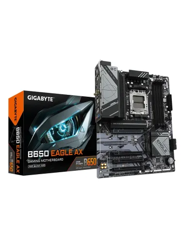 GIGABYTE B650 EAGLE AX Scheda madre - AMD Ryzen serie 9000, VRM a 12+2+2 fasi, fino a 7600 MHz DDR5 (OC), 1xPCIe 5.0 + 2xPCIe