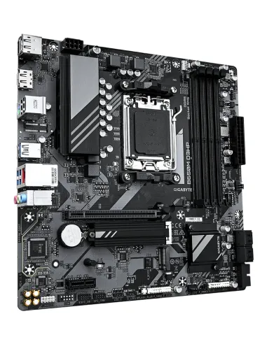 GIGABYTE B650M D3HP Scheda madre - AMD Ryzen serie 9000, VRM a 5+2+2 fasi, fino a 7600 MHz DDR5 (OC), 2xPCIe 4.0 M.2, LAN 2,5