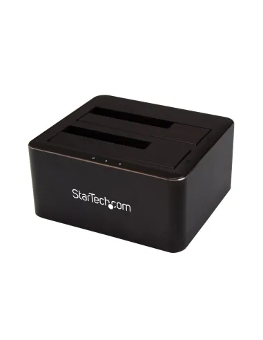 StarTech.com Docking Station a Doppio Bay SATA per 2x 2,5 3,5" SATA SSD HDD - USB 3.0