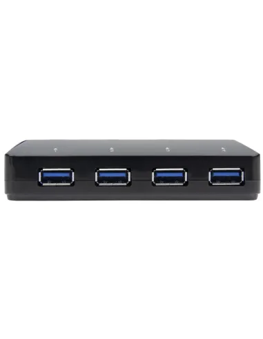 StarTech.com Hub USB 3.0 a 4 Porte con Porta di Ricarica Dedicata - 1 Porta x 2,4 Amp