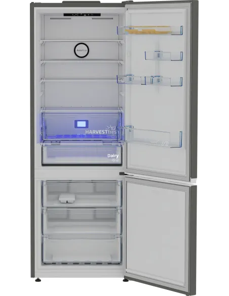 Beko B3RCNE564HG Frigorifero Combinato Beyond, Total No-Frost, 70 cm