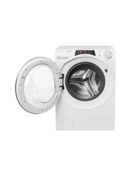 Candy RapidÓ ROW4854DWMST 1-S lavasciuga Libera installazione Caricamento frontale Bianco
