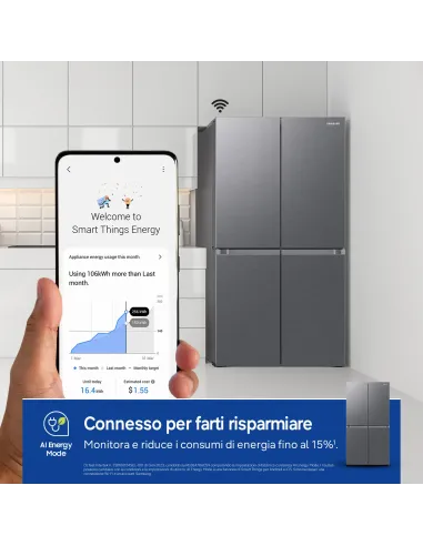 Samsung Frigorifero 4 Porte RF7000 649L RF59C70TES9