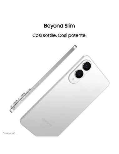 Samsung Galaxy S25 Edge, Smartphone AI, Display 6.7'' QHD+ Dynamic AMOLED 2X, Fotocamera 200MP, RAM 12GB, 512GB, 3.900 mAh,