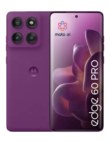 Motorola edge 60 pro con Moto AI (12 512GB, Fotocamera 50+50+10MP, selfie 50MP, Display 6.67" pOLED 120Hz, MediaTek Dimensity