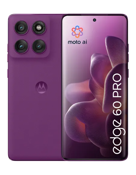 Motorola edge 60 pro con Moto AI (12 512GB, Fotocamera 50+50+10MP, selfie 50MP, Display 6.67" pOLED 120Hz, MediaTek Dimensity