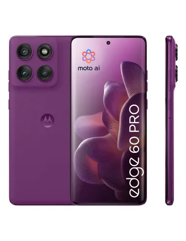 Motorola edge 60 pro con Moto AI (12 512GB, Fotocamera 50+50+10MP, selfie 50MP, Display 6.67" pOLED 120Hz, MediaTek Dimensity