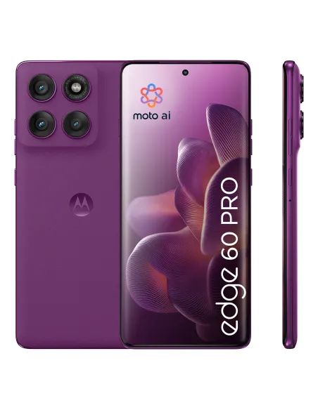 Motorola edge 60 pro con Moto AI (12 512GB, Fotocamera 50+50+10MP, selfie 50MP, Display 6.67" pOLED 120Hz, MediaTek Dimensity