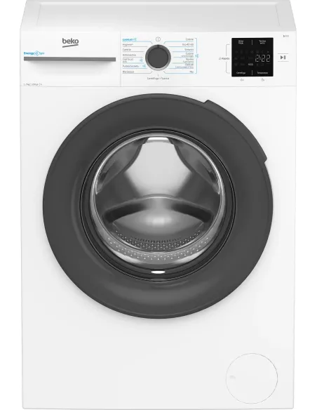 Beko BMWU3721A Lavatrice EnergySpin 7Kg Slim, Classe A, 1200 giri