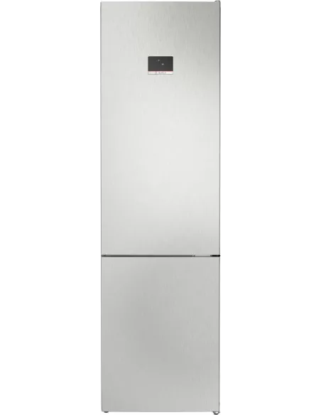 Bosch Serie 4 KGN397LDF Frigorifero Combinato da libera installazione 203 X 60 cm Metal look Classe D