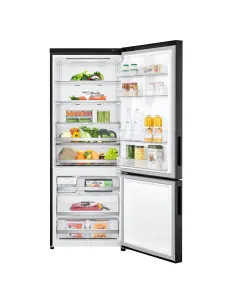 LG GBB569MCAMN Frigorifero combinato 70cm, Classe E, 462L, Wi-Fi, No frost, Nero 2