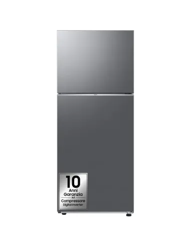Samsung RT38CG6624S9 frigorifero Doppia Porta EcoFlex AI Libera installazione con congelatore Wifi 393 L Classe E, Inox