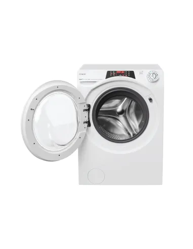 Candy RapidÓ , Lavatrice Carica Frontale 9 KG, 15% più efficente della classe A, 1400 giri, Bianco, Inverter, Vapore, Wi-Fi, 9