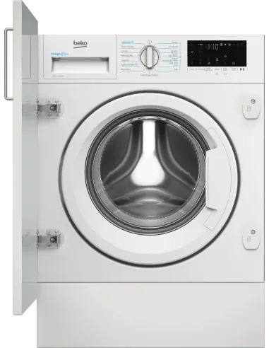 Beko b300 WIT8A4BW, Lavatrice da incasso Capacità 8kg, classe A, colore White, Motore Inverter BPM