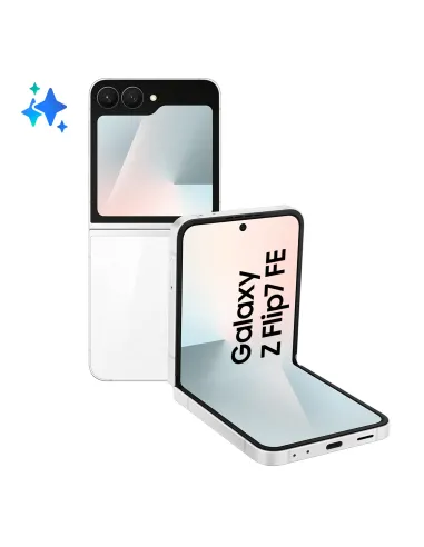 Samsung Galaxy Z Flip7 FE Smartphone AI, RAM 8GB, 128GB, Display 3,4" Super AMOLED 6,7" Dynamic AMOLED 2X, Fotocamera 50MP,