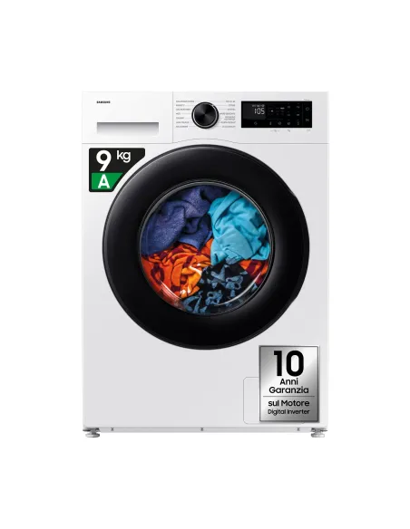 Samsung WW90DG5G34AEET lavatrice Caricamento frontale 9 kg 1400 Giri min Bianco