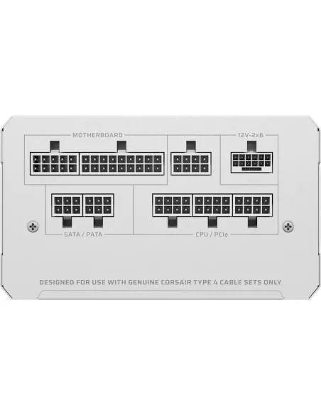 Corsair RMe Series RM1000e alimentatore per computer 1000 W 24-pin ATX ATX Bianco