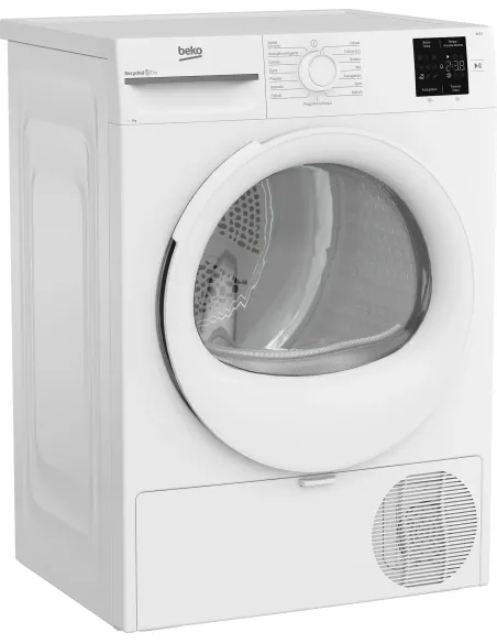 Beko BMT73EW Asciugatrice 7kg, Classe D a Pompa di Calore