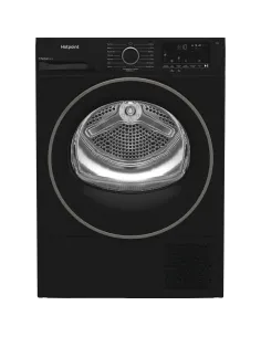 Hotpoint Ariston HPT 94D BBS IT, Capacità 9kg, classe C, colore Black,EasyIron, PetHair Removal | Profondità mobile 60cm