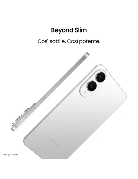 Samsung Galaxy S25 Edge, Smartphone AI, Display 6.7'' QHD+ Dynamic AMOLED 2X, Fotocamera 200MP, RAM 12GB, 256GB, 3.900 mAh,